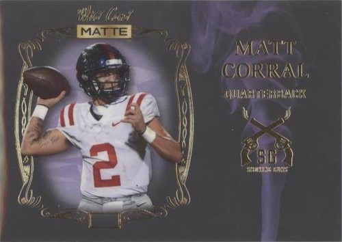 2022 Wild Card MATTE Matt Corral #SG-7