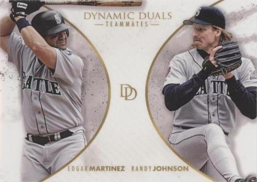 2018 Topps On Demand Dynamic Duals - Edgar Martinez Randy Johnson #T7