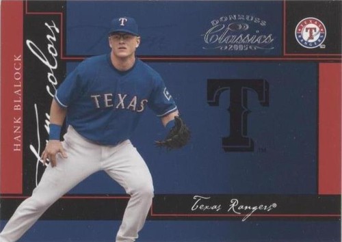2005 Donruss Classics - Hank Blalock #TC-15