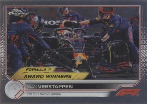 TOPPS CHROME F1 VERSTAPPEN フェルスタッペン SSP 2022 Topps Chrome Formula 1 F1 Max Verstappen SSP SP - PSA