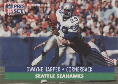1991 Pro Set Dwayne Harper #662