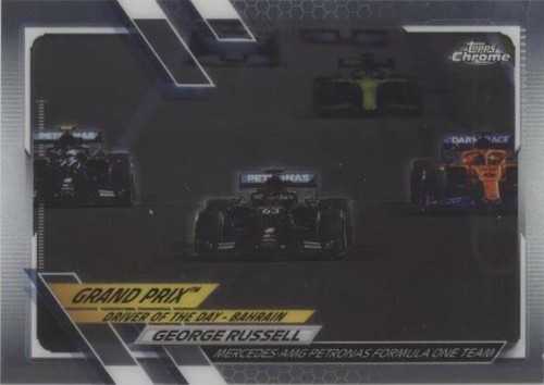 2021 Topps Chrome Formula 1 - George Russell #156