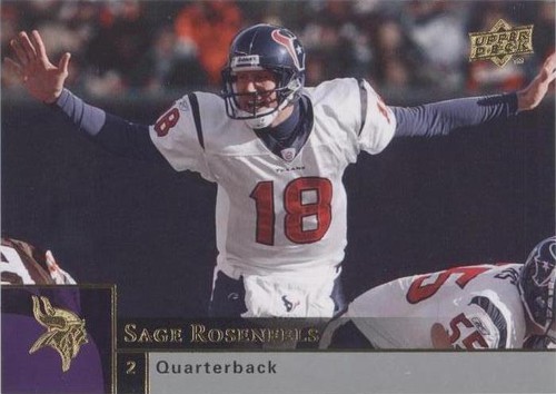 2009 Upper Deck Sage Rosenfels #112