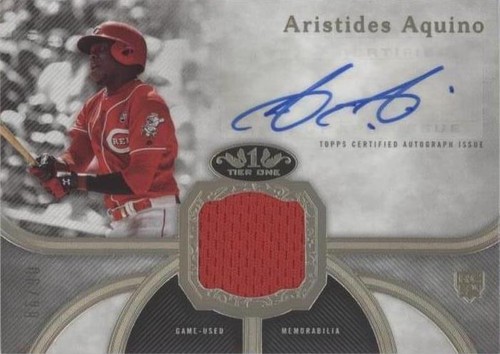 2020 Topps Tier One - Aristides Aquino #T1AR-AAQ