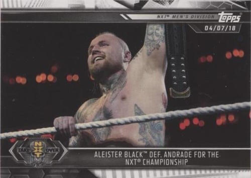 2019 Topps WWE NXT - Aleister Black Andrade "Cien" Almas #16