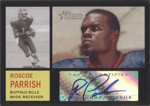 2005 Topps Heritage Roscoe Parrish #ROA-RP