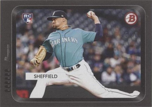 2019 Topps On Demand 1955 Bowman - Justus Sheffield #15A