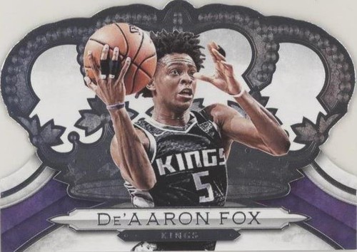2018-19 Panini Crown Royale #57 De'Aaron Fox Kings | eBay