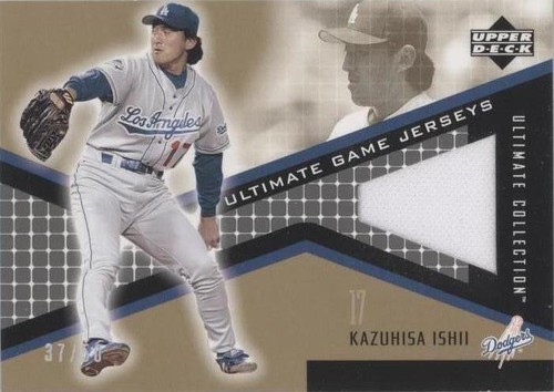 2002 Upper Deck Ultimate Collection - Kazuhisa Ishii #JB-KI