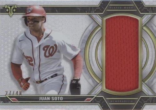 2021 Topps Triple Threads - Juan Soto #SJR-JSO