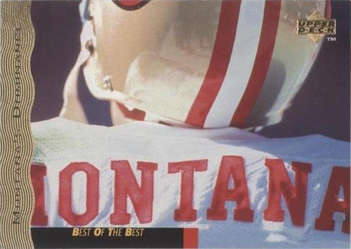 1995 Upper Deck Joe Montana Joe Montana #19
