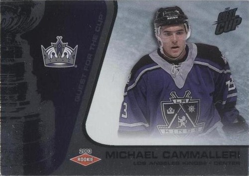 2002-03 Pacific Quest for the Cup - Mike Cammalleri #122