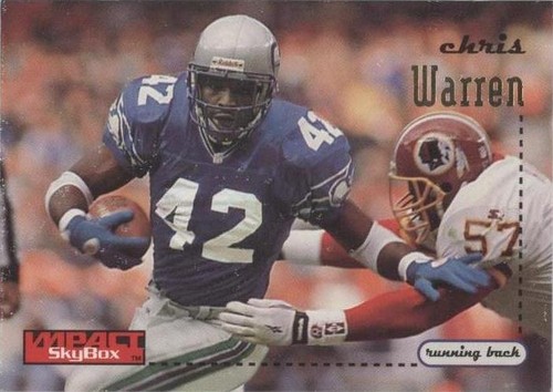 1996 Skybox Impact Chris Warren #138