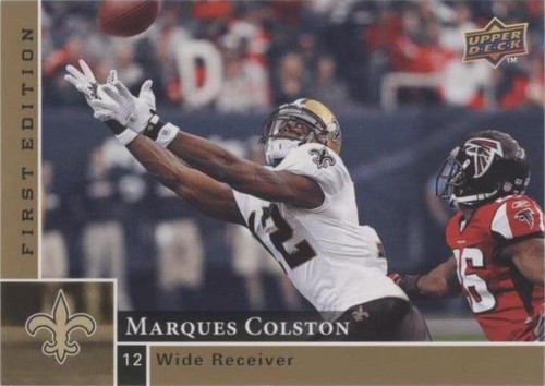 2009 Upper Deck First Edition Marques Colston #97