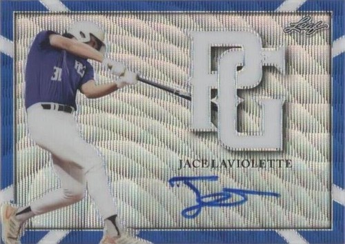 2021 Leaf Perfect Game National Showcase - Jace Laviolette #BA-JLV