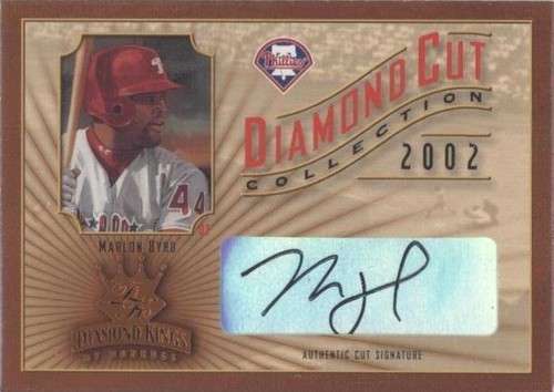 2002 Donruss Diamond Kings - Marlon Byrd #DC-4
