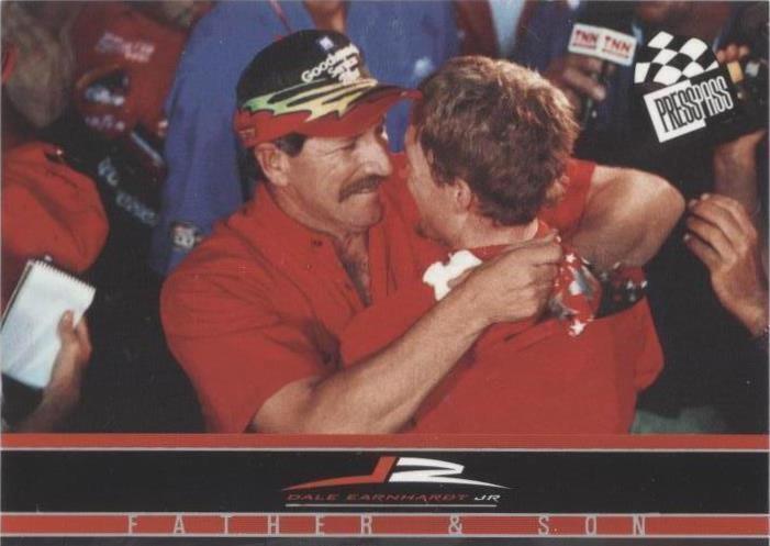 2004 Press Pass Dale Earnhardt Jr. - Dale Earnhardt Dale Earnhardt Jr. #12