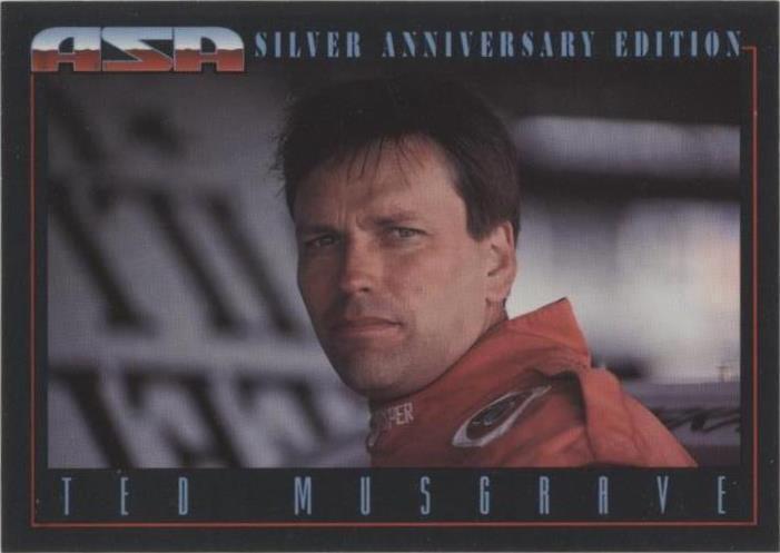 1992 Traks ASA - Ted Musgrave #50