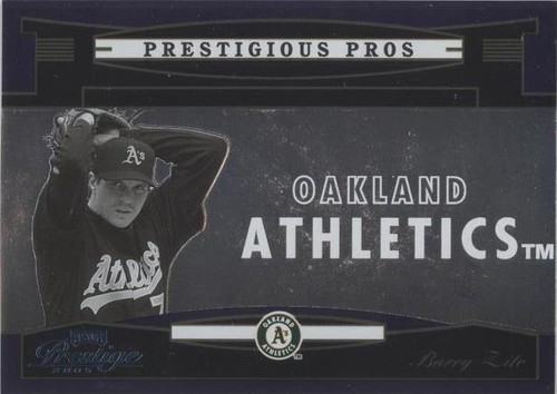 2005 Playoff Prestige - Barry Zito #PP-75