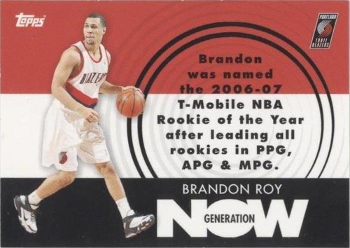 2007-08 Topps - Brandon Roy #GN26