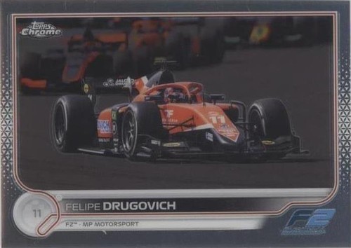 2022 Topps Chrome Formula 1 - Felipe Drugovich #139