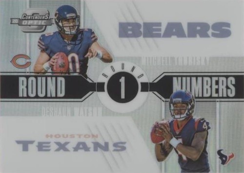 2017 Panini Contenders Optic Deshaun Watson Mitchell Trubisky #RN-1