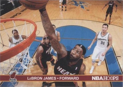 2011-12 NBA Hoops - LeBron James #4