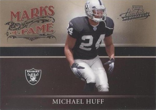 2006 Playoff Absolute Memorabilia Michael Huff #MF - 47