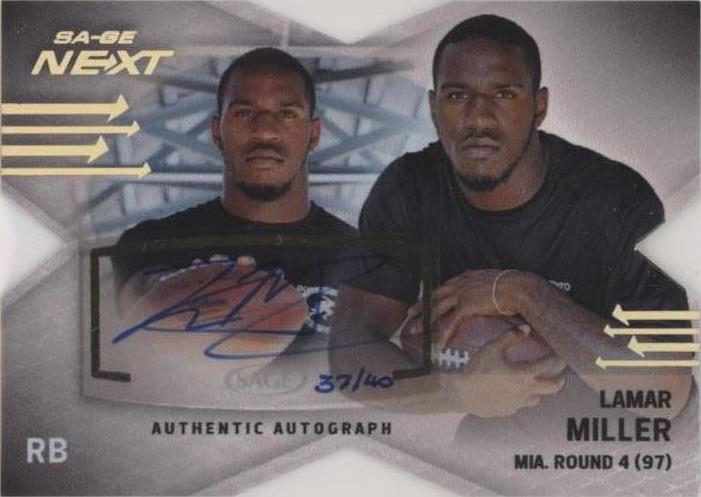 2012 SAGE Next Lamar Miller #SA-35