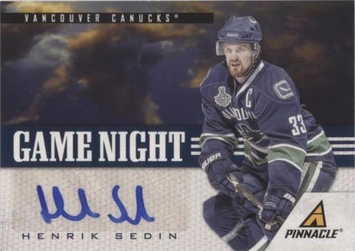 2011-12 Pinnacle - Henrik Sedin #37
