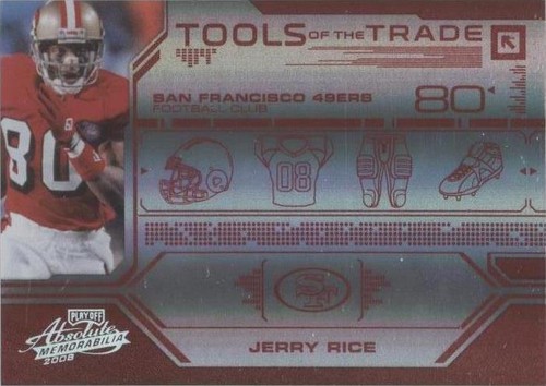 2008 Playoff Absolute Memorabilia Jerry Rice #TOTT16