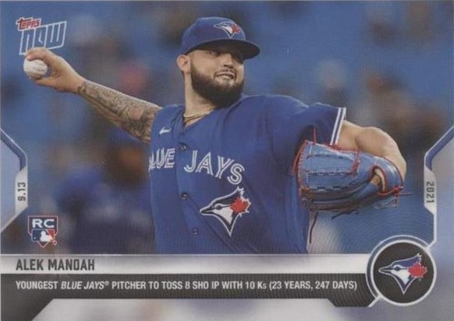 2021 Topps Now - Alek Manoah #803