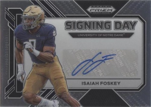 2023 Panini Prizm Draft Picks Isaiah Foskey #SD-IFO