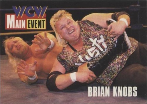 1995 CARDZ WCW Main Event - Brian Knobbs #26