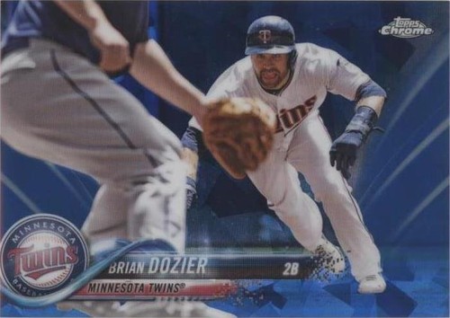 2018 Topps Chrome Sapphire Edition - Brian Dozier #130