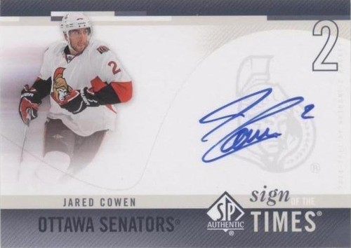 2010-11 SP Authentic - Jared Cowen #SOT-JC