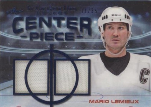 2020-21 Leaf In the Game Used - Mario Lemieux #CP-08