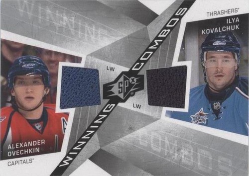 2008-09 SPx - Alex Ovechkin Ilya Kovalchuk #WC-OK