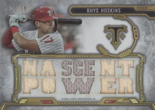 2020 Topps Triple Threads - Rhys Hoskins #TTR-RH3
