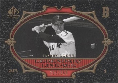 2007 SP Legendary Cuts - Bobby Doerr #161