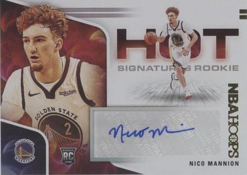 2020-21 Panini NBA Hoops - Nico Mannion #HR-NMN