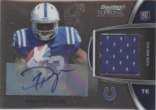 2012 Bowman Sterling Dwayne Allen #BSAR-DA