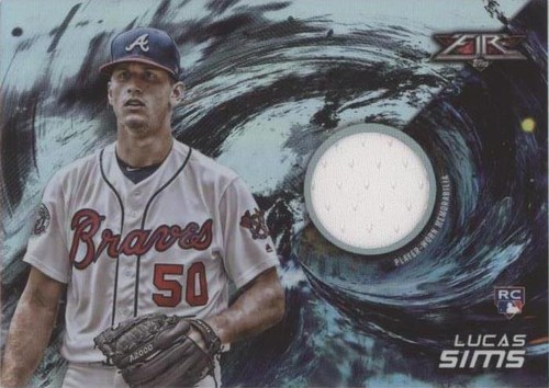 2018 Topps Fire - Lucas Sims #FR-LS