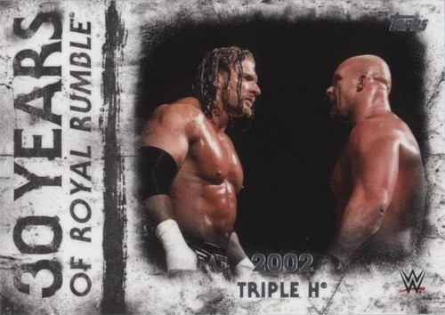 2018 Topps WWE Undisputed - Triple H #RR-13