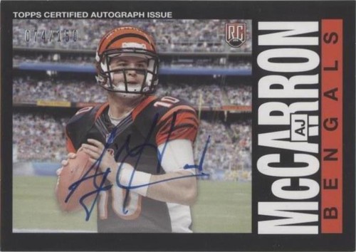 2014 Topps A.J. McCarron #342