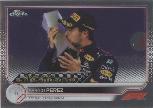 2022 Topps Chrome Formula 1 - Sergio Perez #156