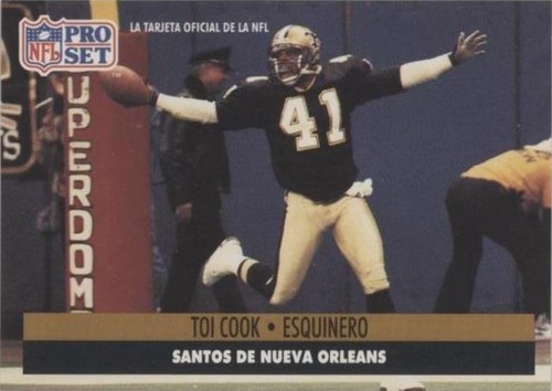 1991 Pro Set Spanish Toi Cook #155