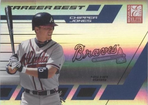 2004 Donruss Elite - Chipper Jones #CB-7