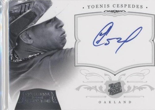2012 Panini National Treasures - Yoenis Cespedes #223