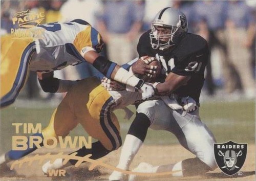 1998 Pacific Paramount Tim Brown #167